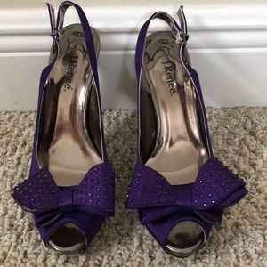 Purple heels